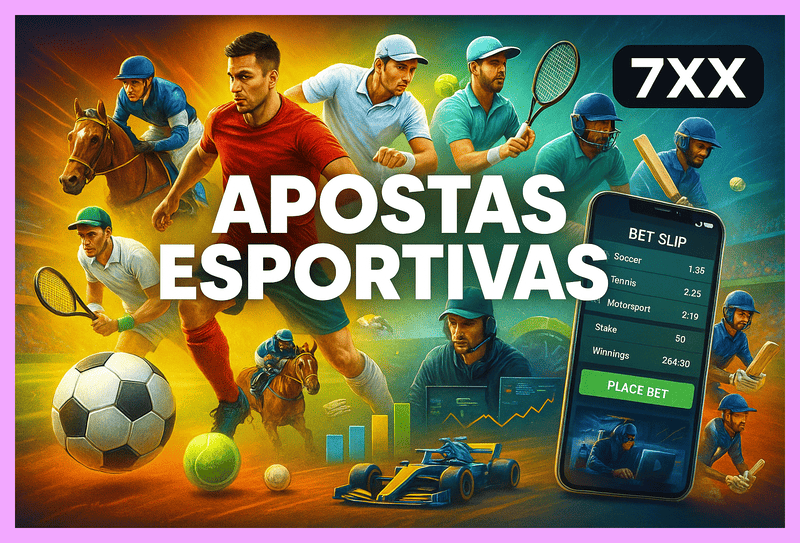 Aposte em apostas esportivas no cassino online 7XX