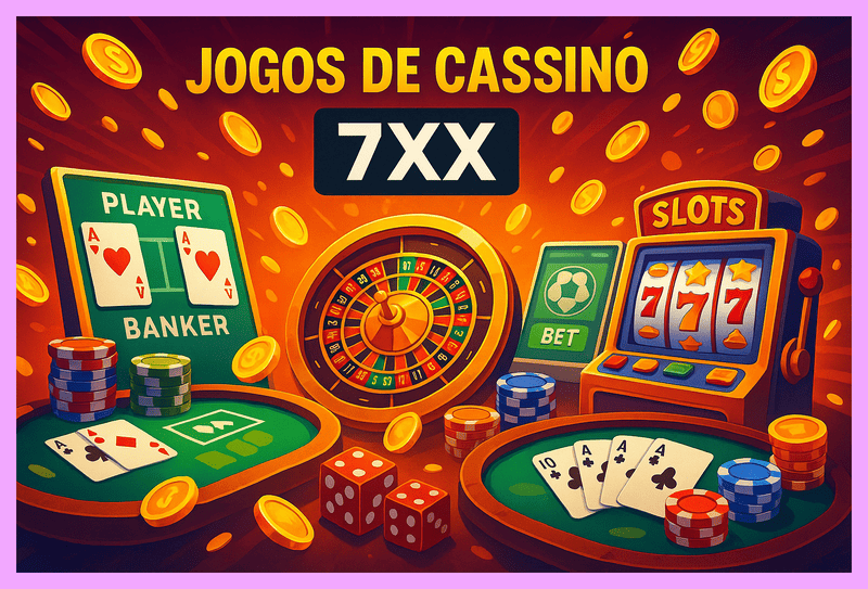 Jogos de cassino online 7XX
