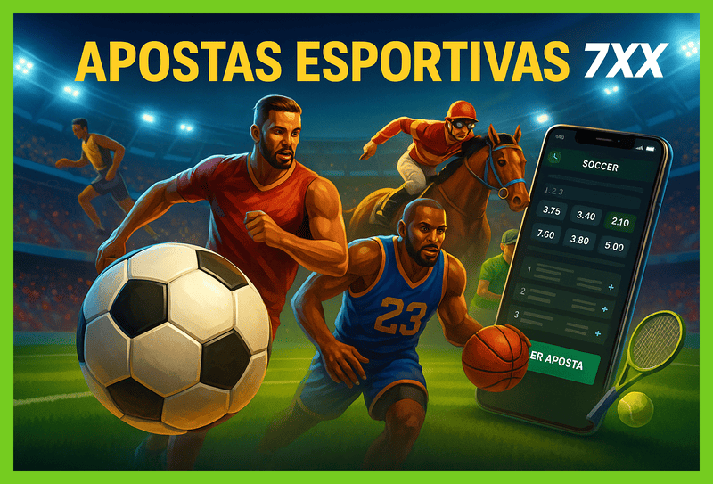 Apostas esportivas no cassino online 7XX